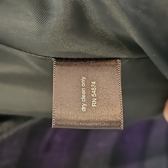 The Limited plaid purple coat 💜 - Picture 7 of 8